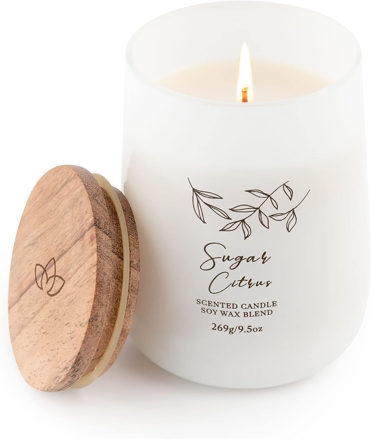 Karma, Luxury Mercantile Poured Soy Wax Blend Candle, Scented Candles for Home, Candle Gifts for Women & Men, 30 Hours Long Burning, 9.5 oz Soy Wax Blend Candle, Tropical Breeze