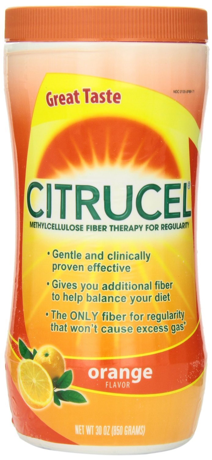 Citrucel Fiber Therapy, Orange, 2 Count