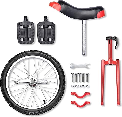 Miniatura 41 de AW Rueda de 16/18/20/24 pulgadas, asiento ajustable para exteriores, para adultos, niños, deportes al aire libre, ejercicio de fitness, para elegir