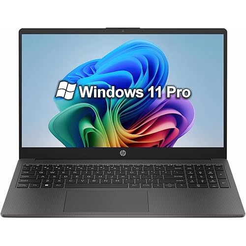 HP 255 G10 Business Laptop | 15.6" FHD Display | AMD Ryzen 5 7530U (Beat i7-1165G7) | 16GB RAM | 512GB SSD | Numeric Keypad | Wi-Fi 6 | Bluetooth 5.2 | Windows 11 Pro | School, Business & Productivity