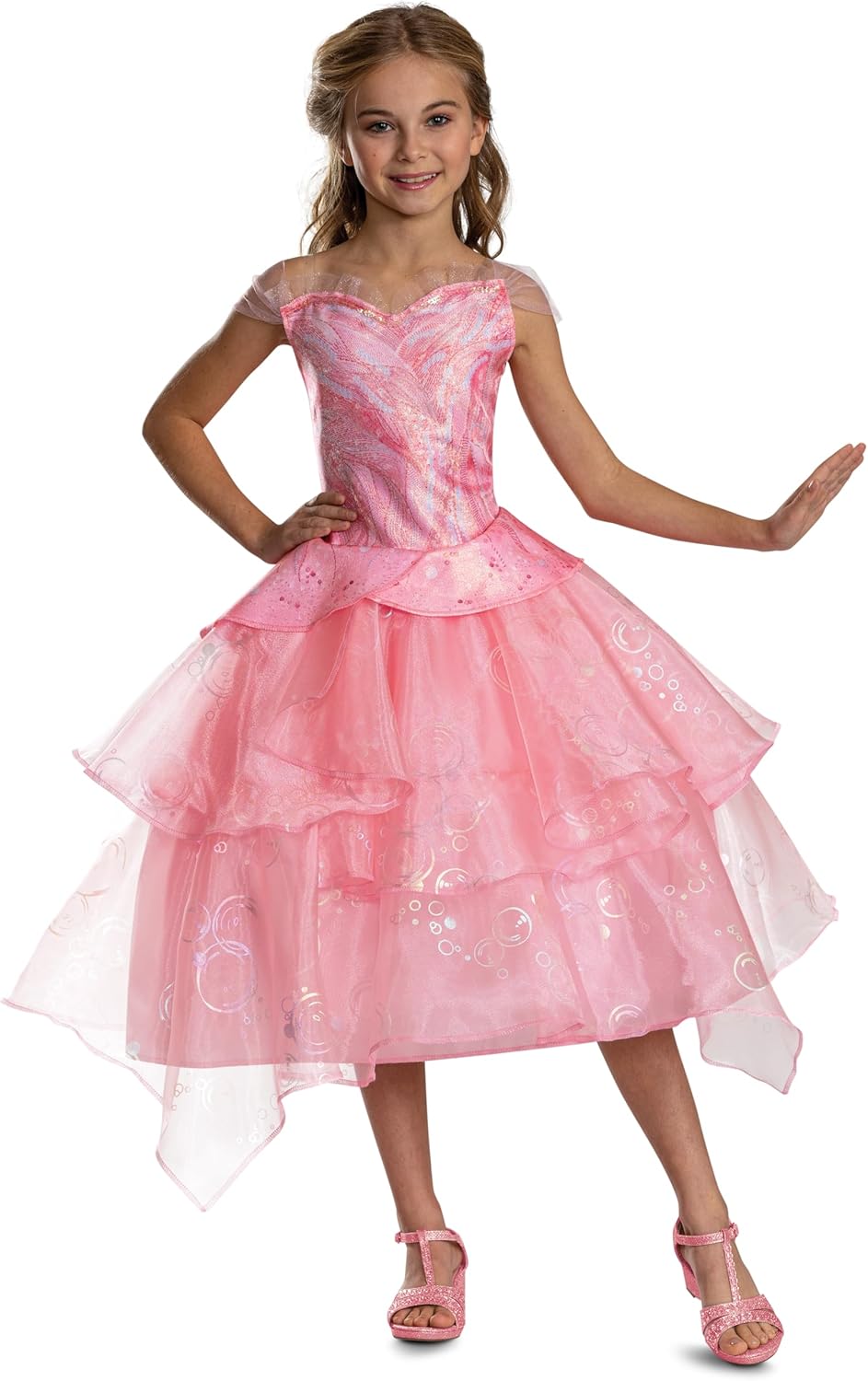 Disguise Wicked Glinda Costume for Kids, Official Wicked Movie Costume Outfit