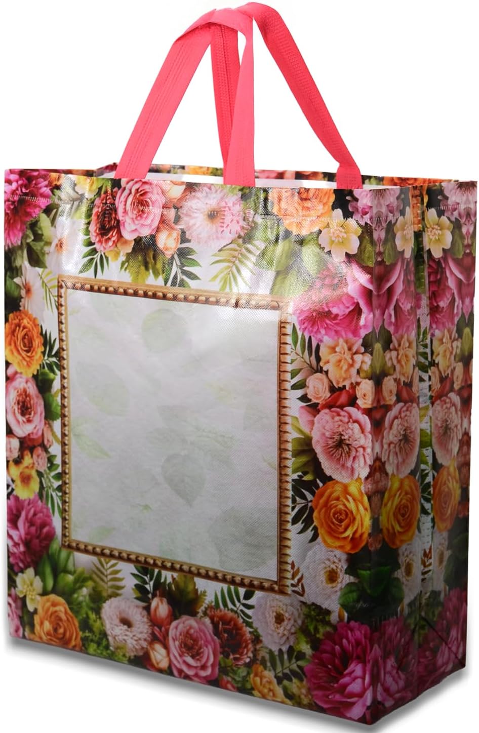 Premium Reusable Gift Bag Set – 12 Pack of Stunning, Glossy Gift Bags for Birthdays, Weddings, Baby Showers, & Special Celebrations (Multicolor, 13 x 14 x 5) image 2