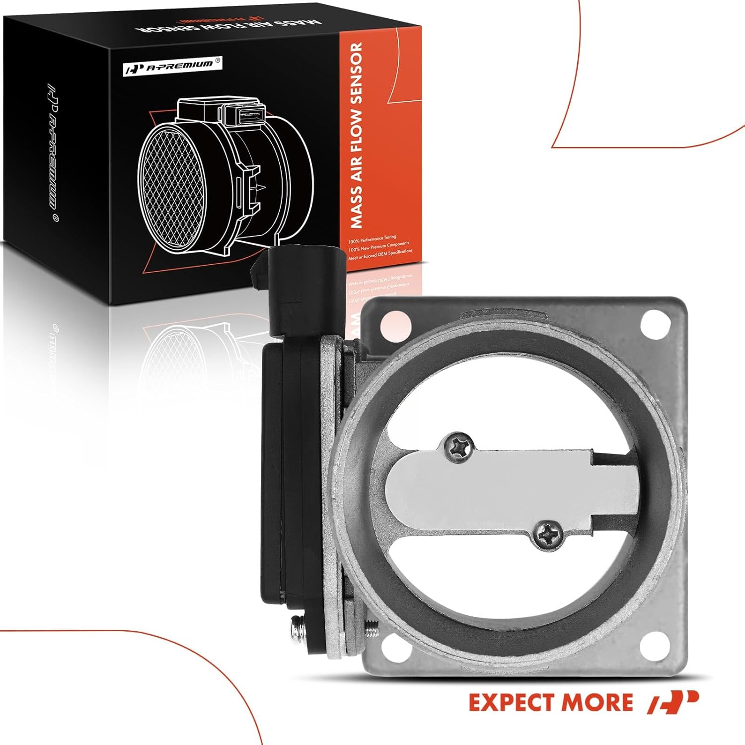 A-Premium Mass Air Flow Sensor Meter [4-Pins, V6 3.0L] Compatible with Ford Ranger 1992-1995, Aerostar 1993-1995 & Mazda B3000 1994-1994 - Fits OHV Naturally Aspirated