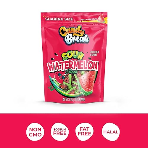 Miniatura 18 de Candy Break Sweet & Chewy Gummy Bears - Bolsa de tamaño compartido de 24 onzas, paquete de 1 paquete de gomitas masticables a granel - Snacks