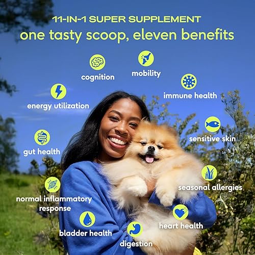 Miniatura 2 de Native Pet The Daily Dog Supplement  Multivitamínico 11 en 1 para perros  Cuchara sabrosa con vitaminas y suplementos para perros  Súper