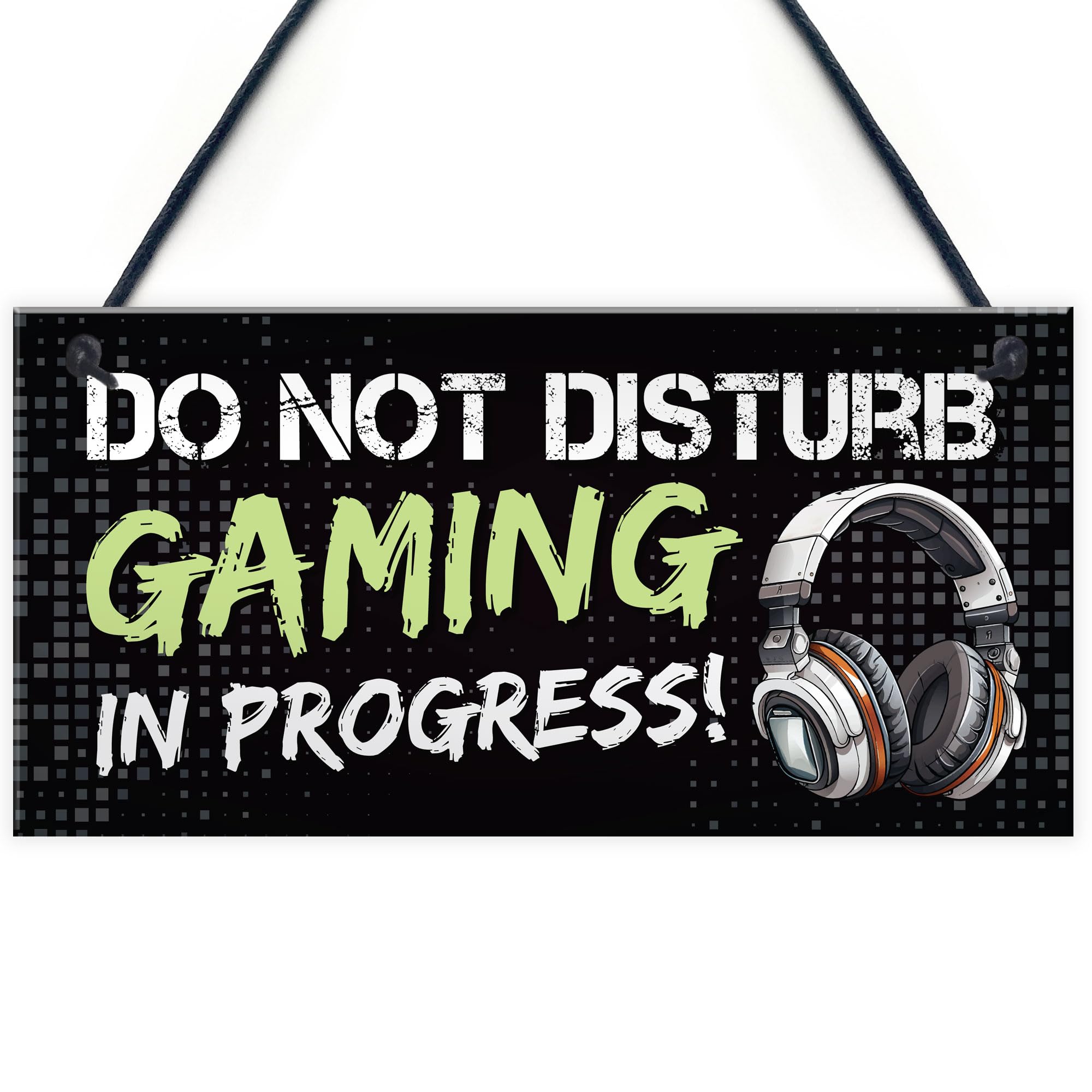 Red Ocean Gaming Sign Do Not Disturb Funny Gamer Gift For Son Brother Boys Bedroom Sign Novelty Christmas Birthday Gifts For Son Brother