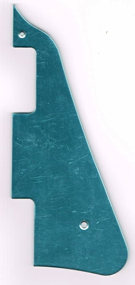 Amazon | (日本製)レスポール用シルバーミラー ピックガード