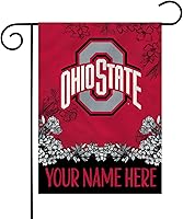 Vista 137 de Rico Industries Bandera de jardín personalizada estándar/primaria de la NCAA