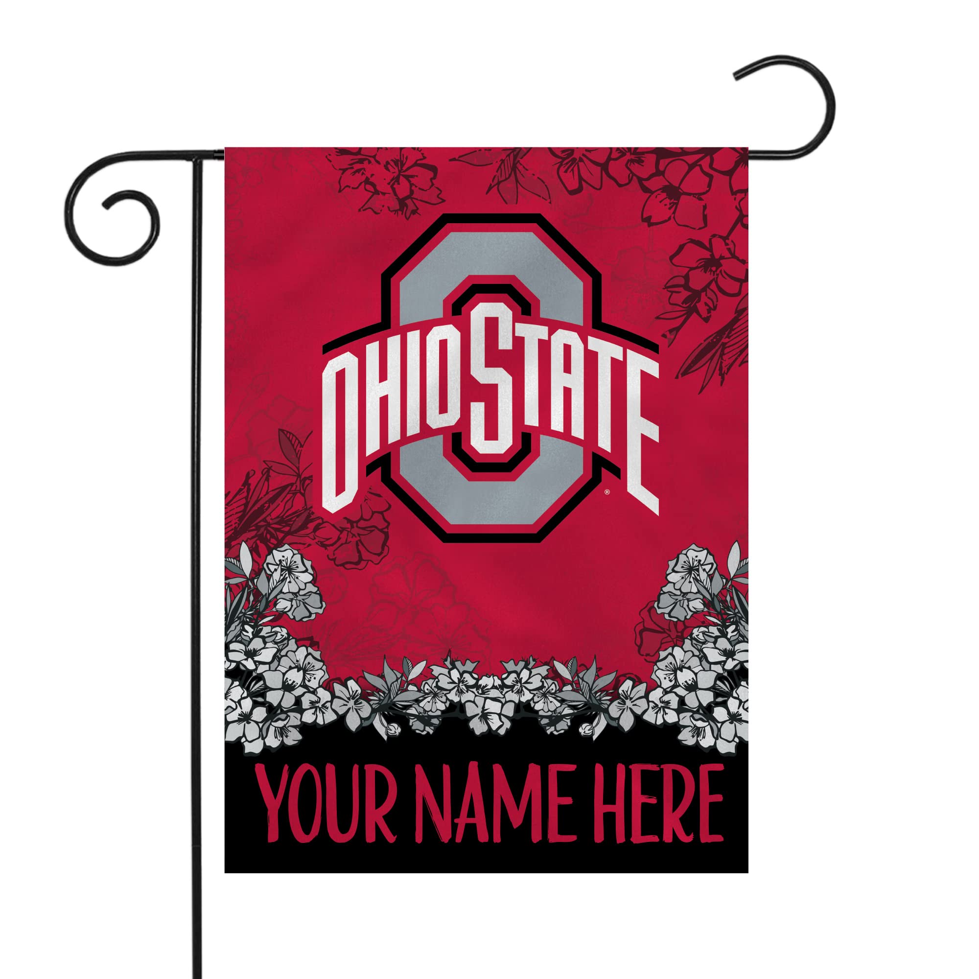 Rico Industries NCAA Standard/Primary Personalized Garden Flag