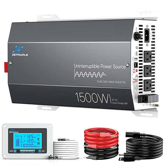 1500W Sump Pump Battery Backup System