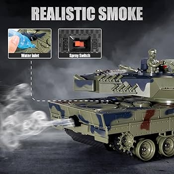 Amazon.com: Supdex 1/24 RC Tank, Remote Control Ger Leopard