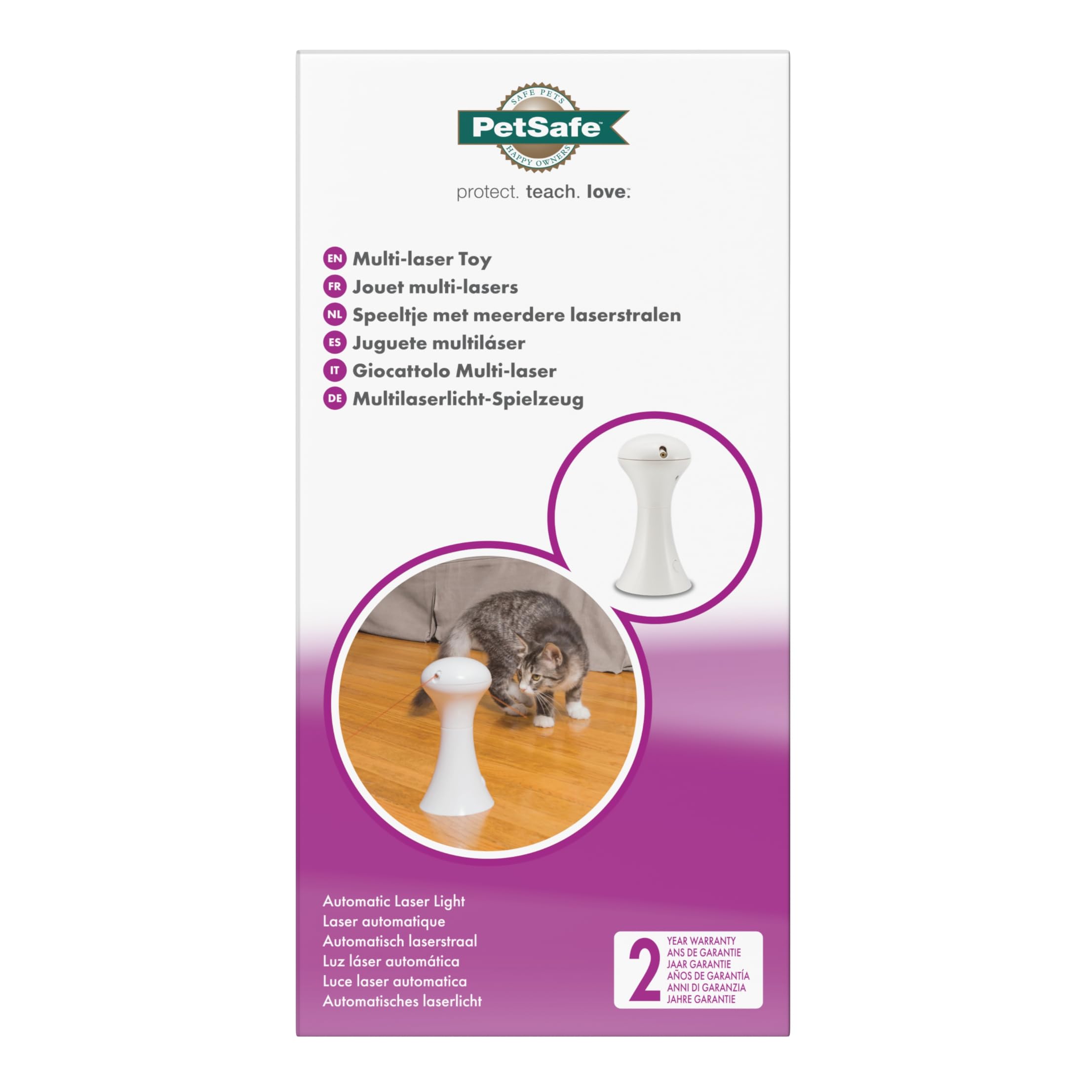 PetSafe Jouet Multi-Lumières pour Chats - 0,34 kg