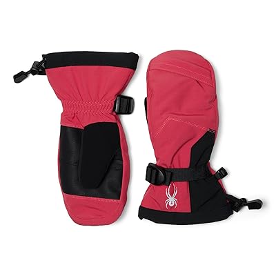 Spyder Kids Finn Ski Mittens (Big Kid) Girl Findings Prism Pink