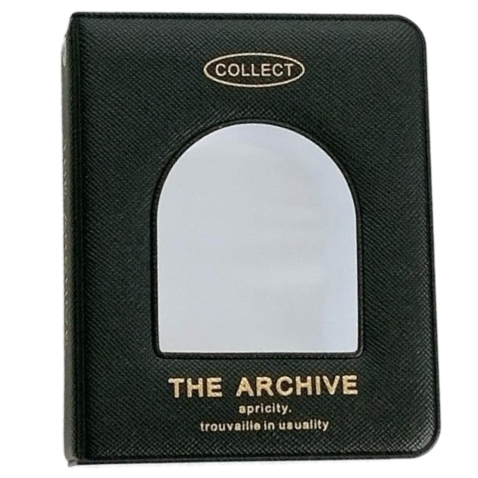 Card Collector Binder Holds 40 with Showcases Covers 3Inch Photocard Holders Album Photo Organizers Book Small Binder
