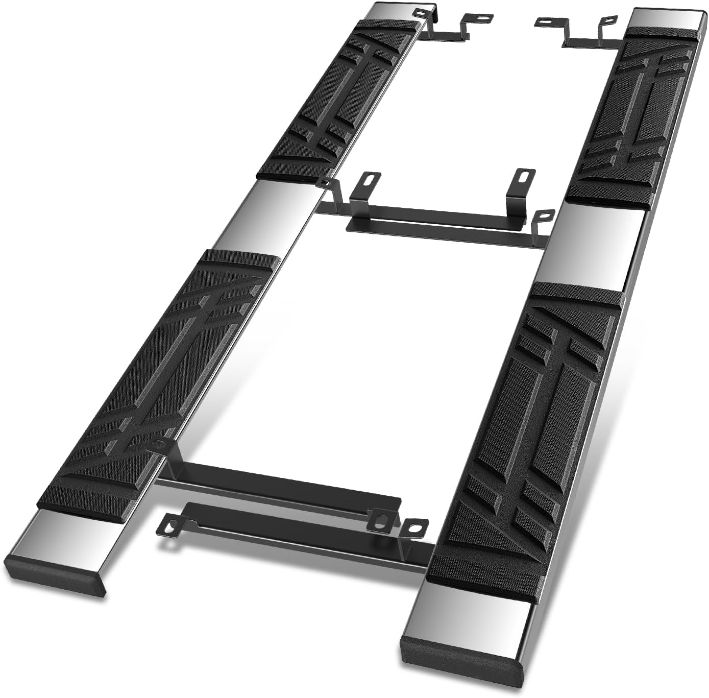 Auto Dynasty Running Boards Compatible with 2015-2024 Nissan Murano, Stainless Steel Side Step Rail Nerf Bars, 6.5" x 73" Step Bars, Polished Chrome