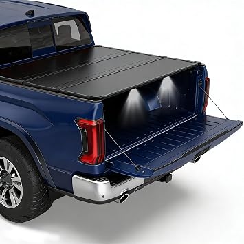 5FT 61Inch Hard Tri-Fold Truck Bed Tonneau Cover for 2019-2026 Ford Ranger