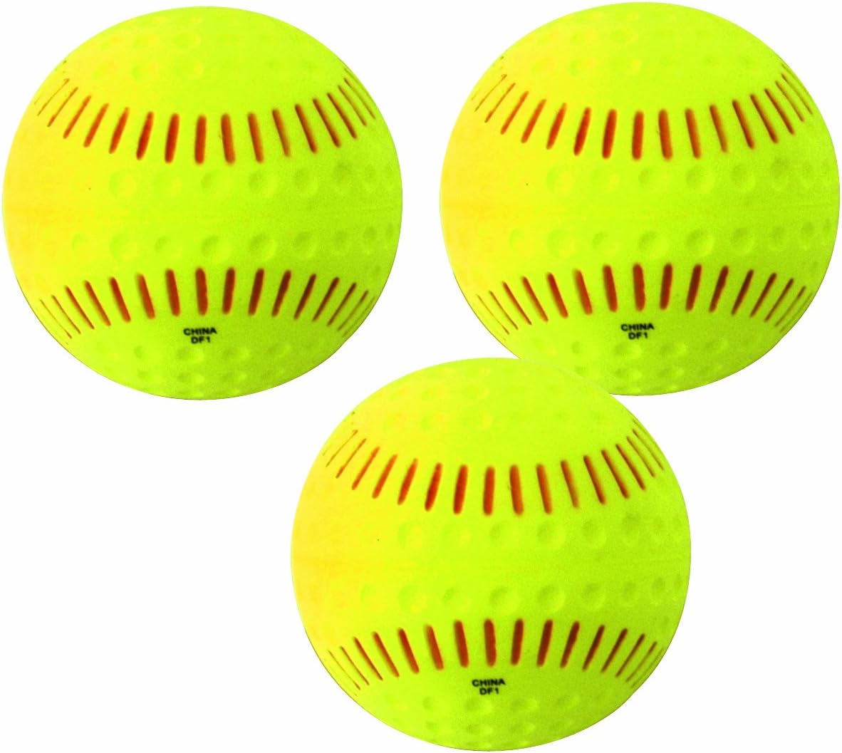 Baden Ssbr Feather Lite Softball - 3Pk - Yellow