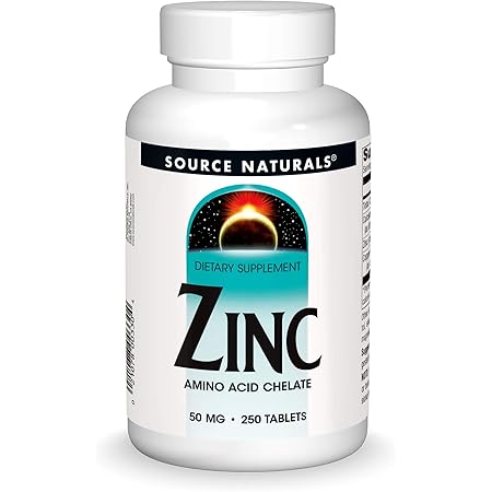 Amazon 亜鉛 50mg 250タブレット 海外直送品 ソースナチュラルズ Source Naturals 亜鉛