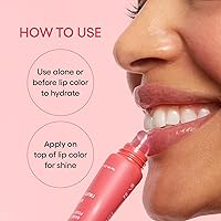Vista 9 de LANEIGE Lip Glowy Balm: Crema hidratante de labios con manteca de karité, para un brillo hidratante y labios suaves