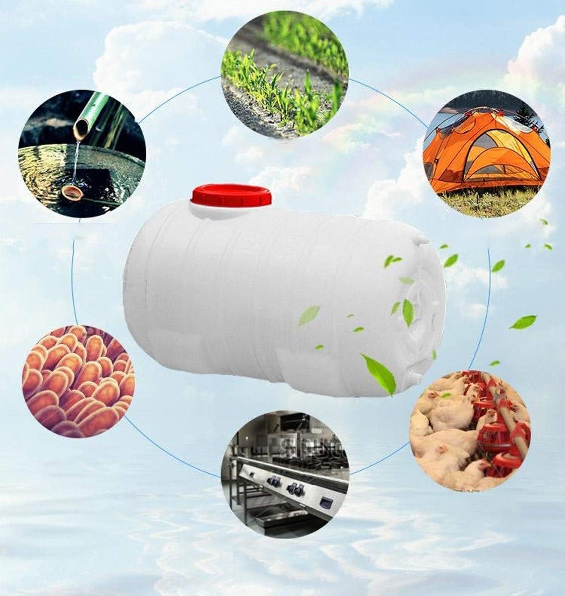plastic water tank with lid 80L High capacity Water Storage Water Container with Tap for Sport Camping Hiking Picnic BBQ Camping Hiking Outdoor Water Carrier Drinking Water Container Car Water Tank : Automotive