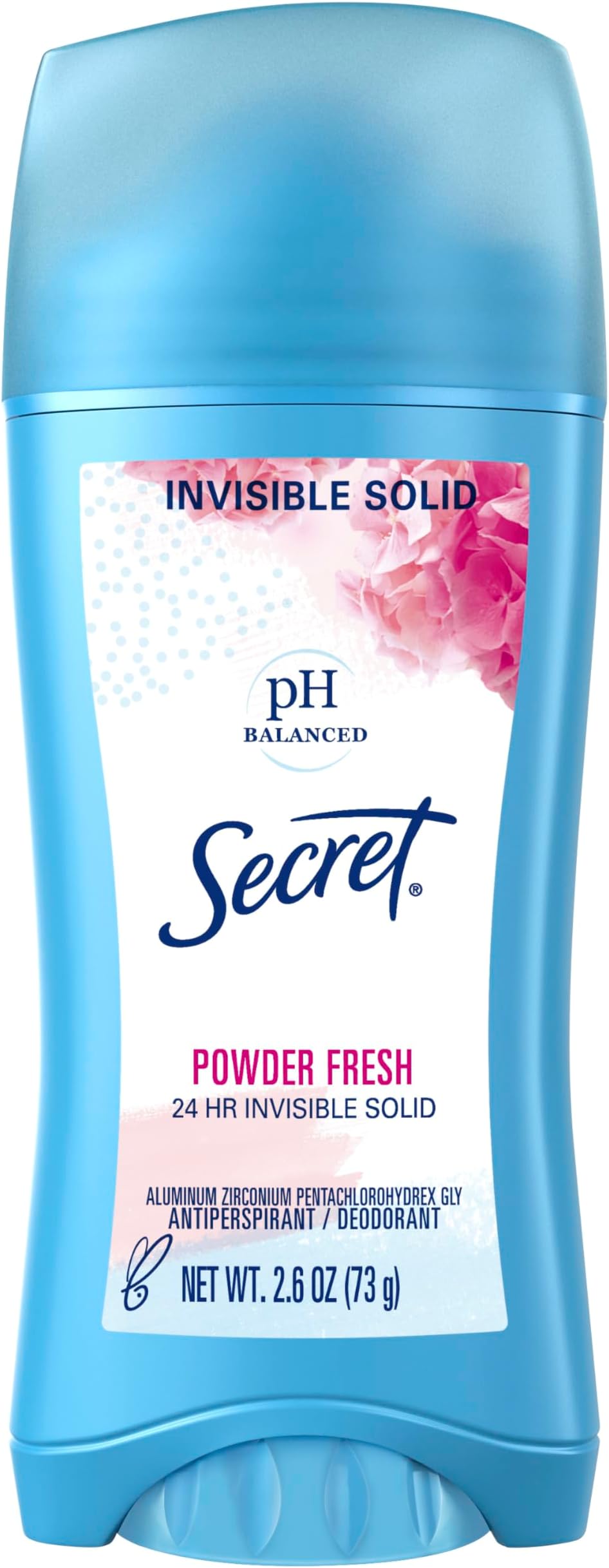 Secret Invisible Solid Antiperspirant Deodorant-Powder-2.6 oz