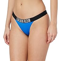 Calvin Klein Slip Bikini Brasiliana Donna Stile Brasiliana, Blu (Dynamic Blue)