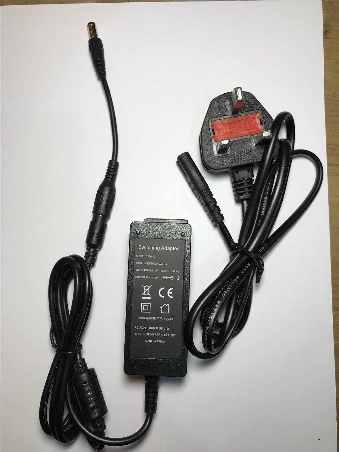 Replacement for UK 20V 2A AC Adapter Power Supply 4 Bose SoundDock