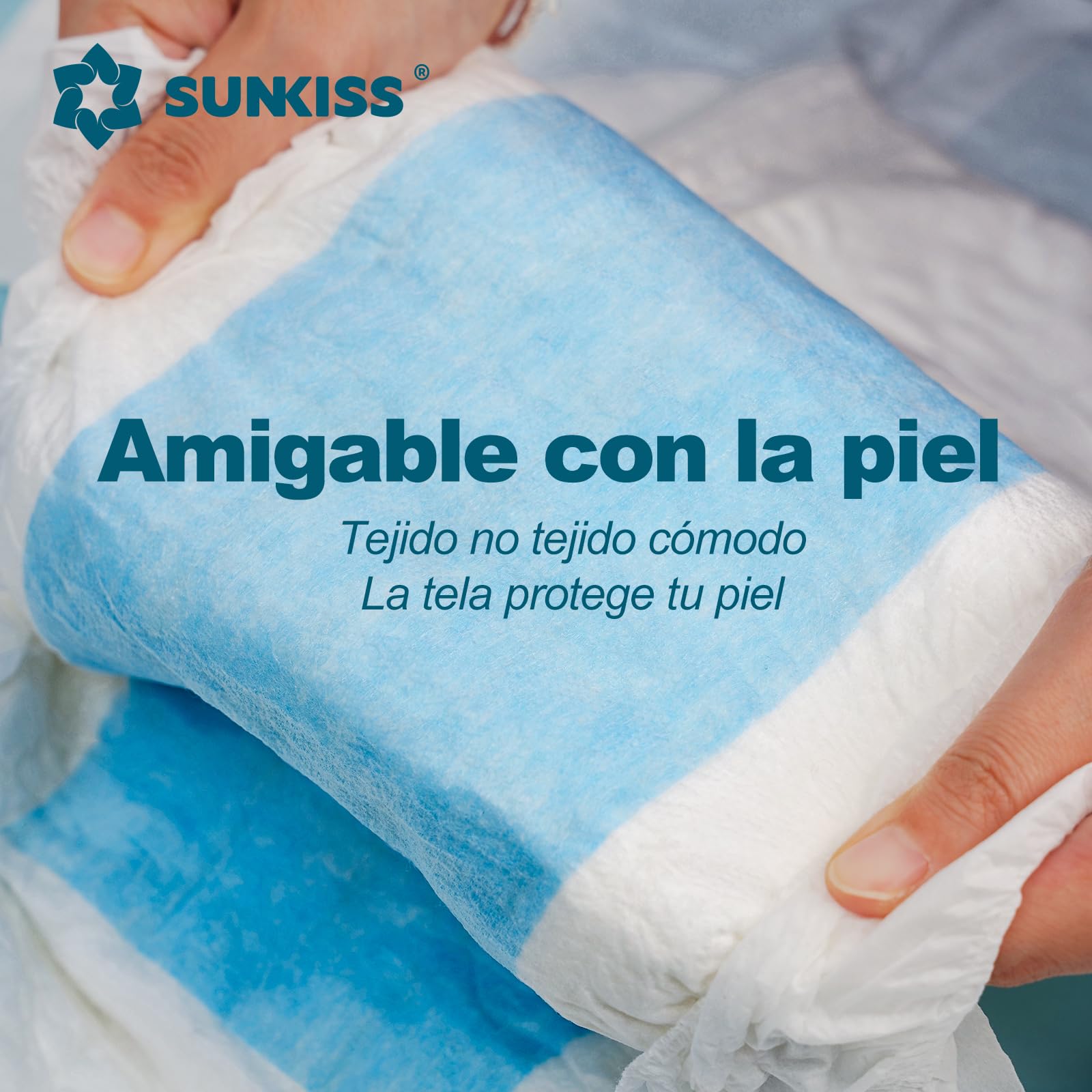 SUNKISS TrustPlus Pañales para Adultos Durante la Noche con Máxima Absorción, Bragas Absorbentes Unisex para Incontinencia, Mujeres y Hombres, Control de Olores, Talla XL, 12 Unidades