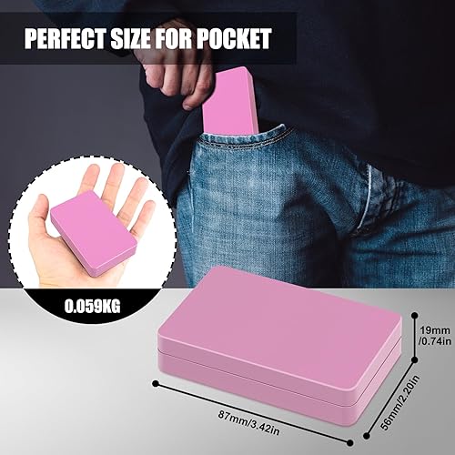 Miniatura 2 de Diyife Báscula digital de bolsillo de 35.27 oz de precisión de 0.00 oz, mini báscula de joyería con cubierta protectora, 7 unidades, función de