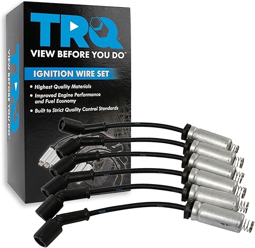 Miniatura 18 de TRQ Juego de cables de bujía de encendido del motor compatible con Hyundai Tucson Kia Sportage 2.7L Nrew