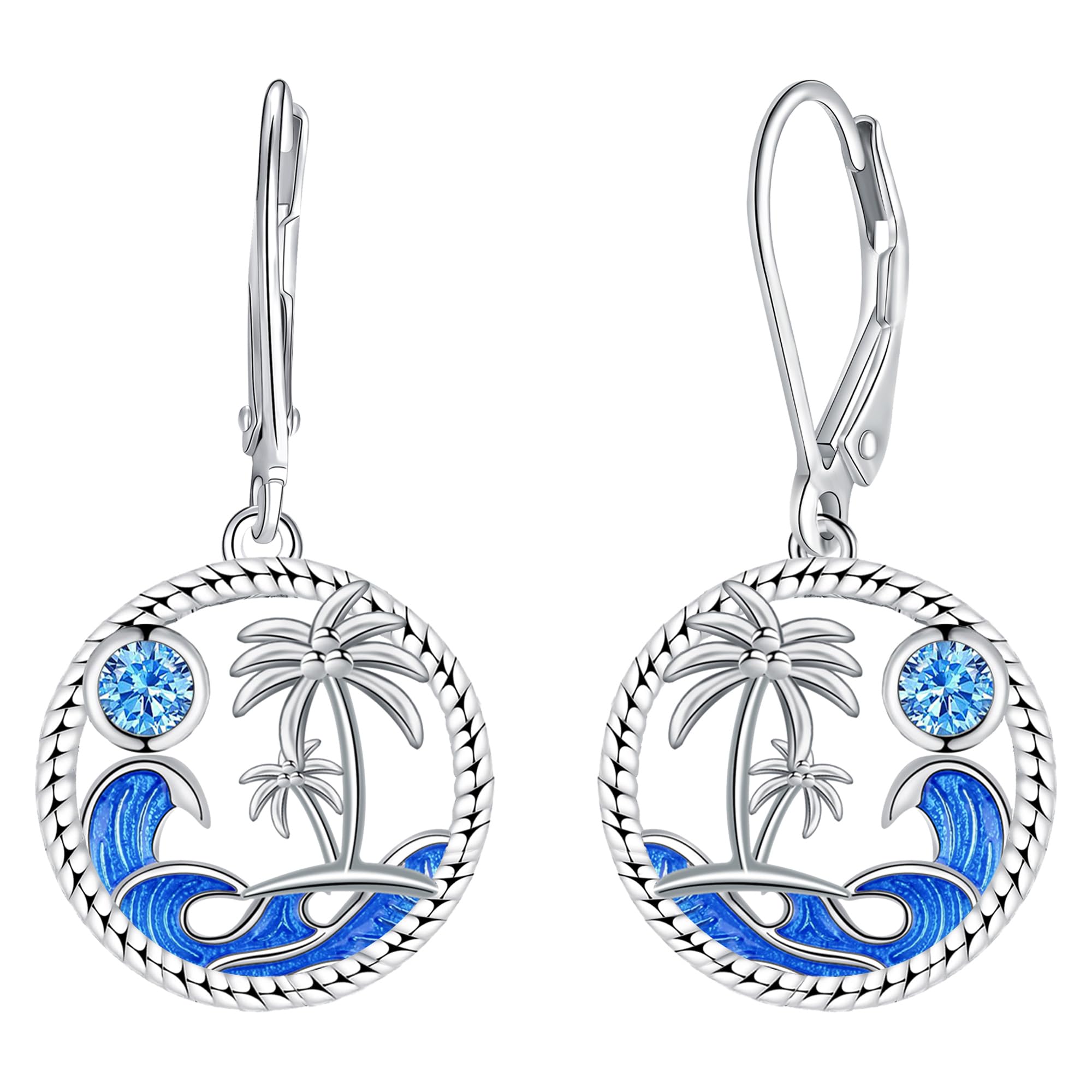 Micory Damen Hängend Ohrringe 925 Sterling Silber Ohrstecke für Schmuck Geschenke Damen Mama Freundin