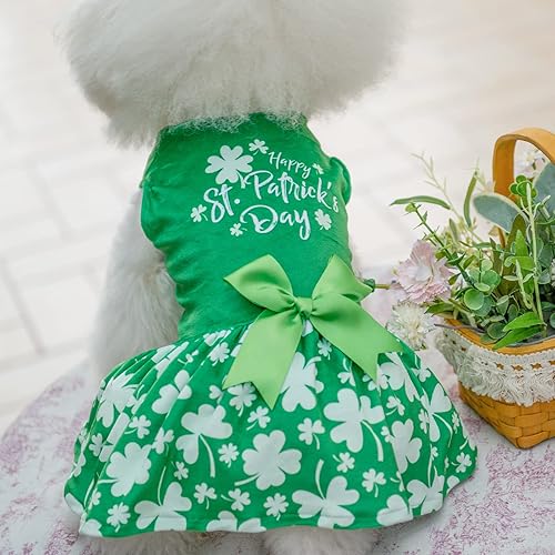 Miniatura 124 de CuteBone - Vestido de terciopelo para perros pequeños, para cachorros, ropa rosa para perros CVA02M-D