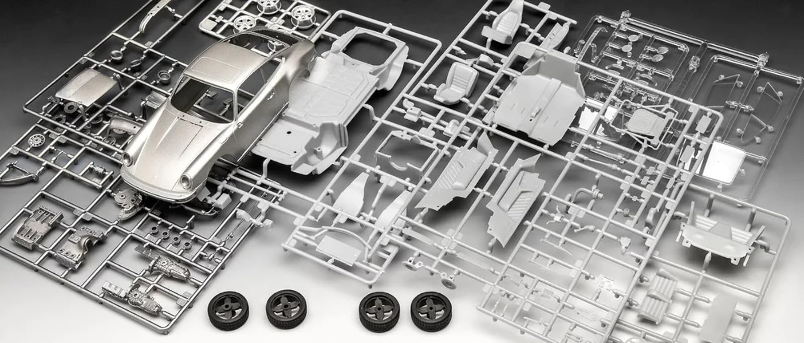 Revell 07688 Porsche 911 G Modello Coupé fedele kit di avviamento, non verniciato
