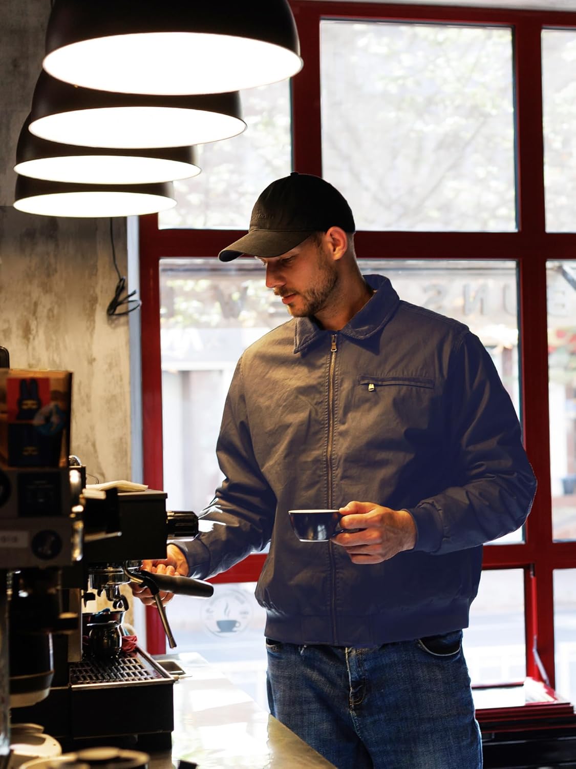 Mr.Stream Men's Embroidered Cotton Washed Canvas Baseball Cap Adjustable Strapback Dad Hats - Image 6