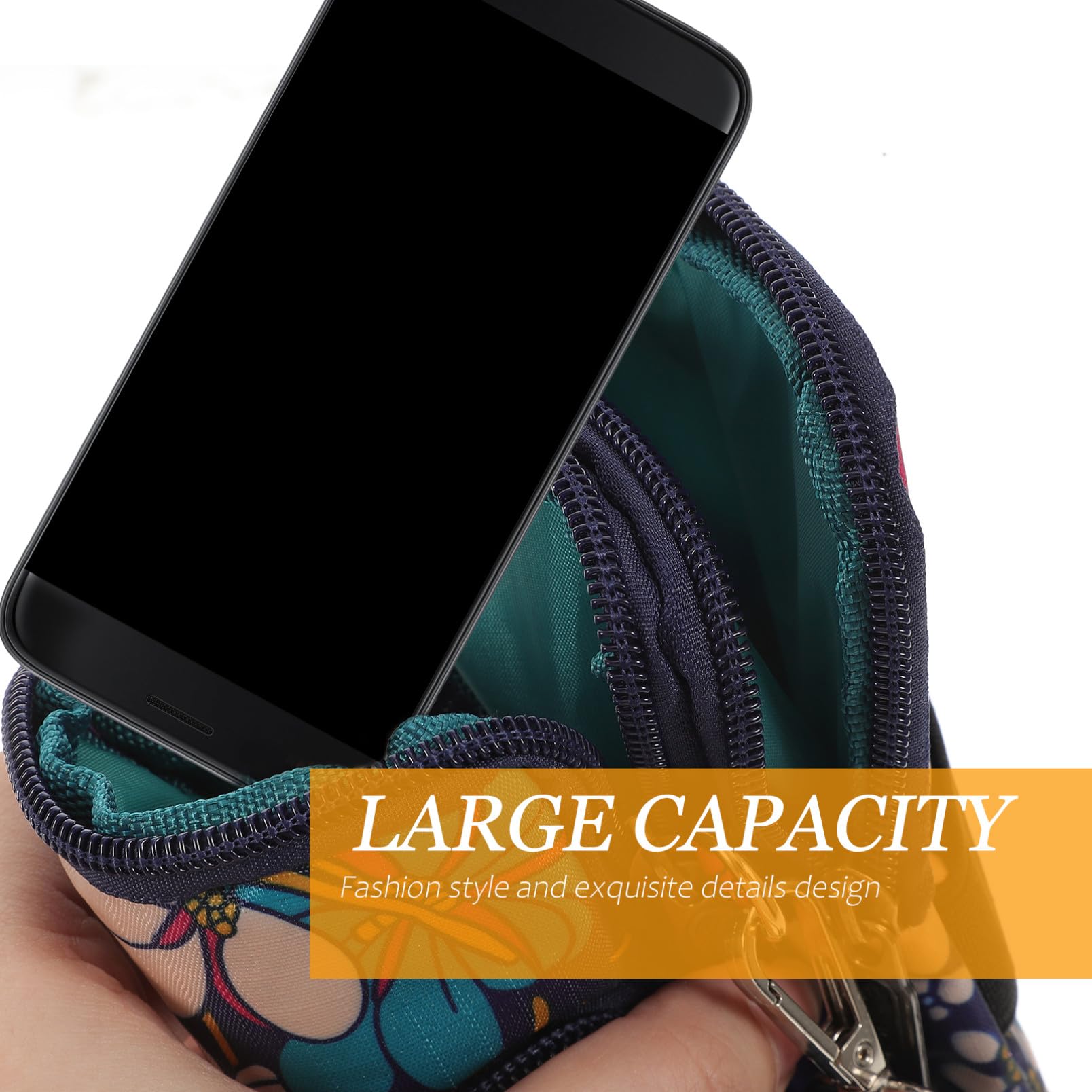 3pezzi Borsa Tracolla Multifunzionale Per Smartphone Da Donna Borsa Con Cinturino Removibile Per Uso Quotidiano Per Shopping e Viaggi