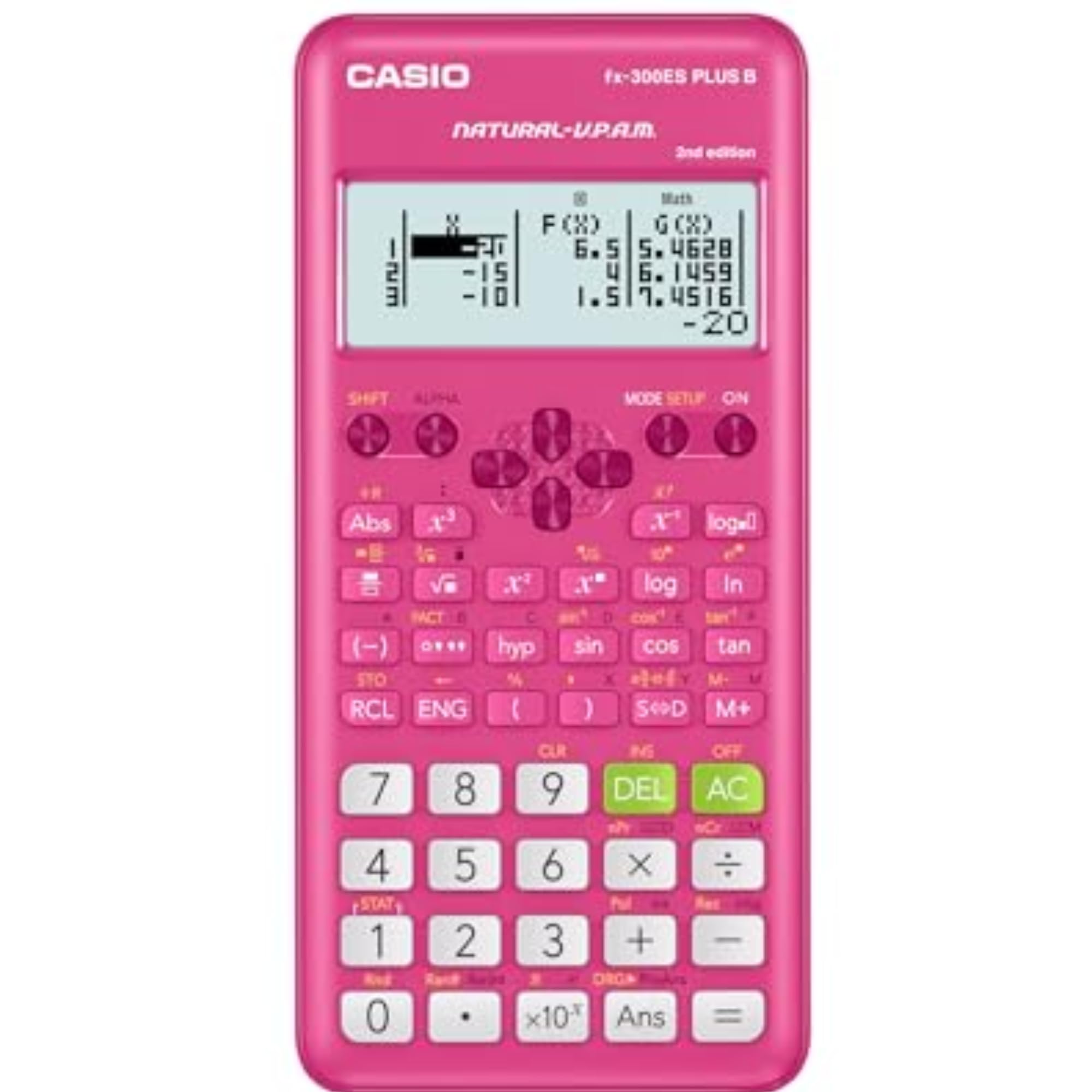 Casio fx-300ESPLS2 Pink Scientific Calculator ピンク