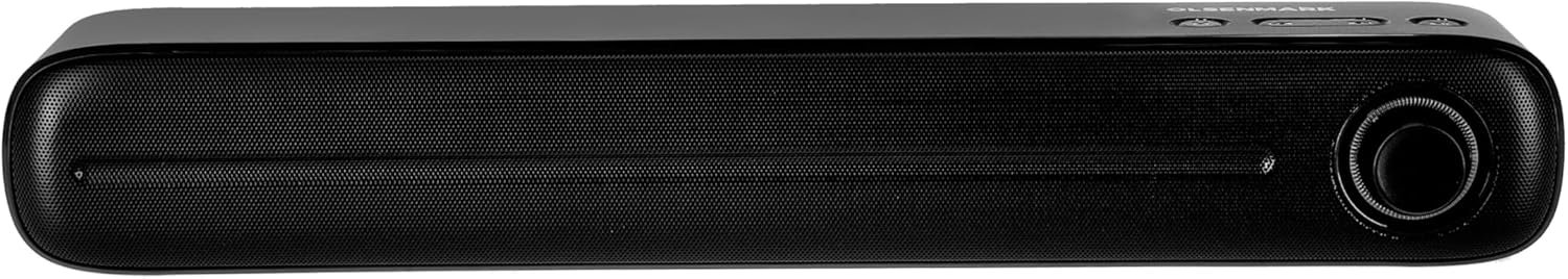 Olsenmark Wireless Speaker 2.0Ch Bluetooth Speaker Omms1287 Bluetooth/Fm/USB/Tf Card/Aux Input/Tws 2X6W Speaker Mini Sound Bar For PC/Home Theater