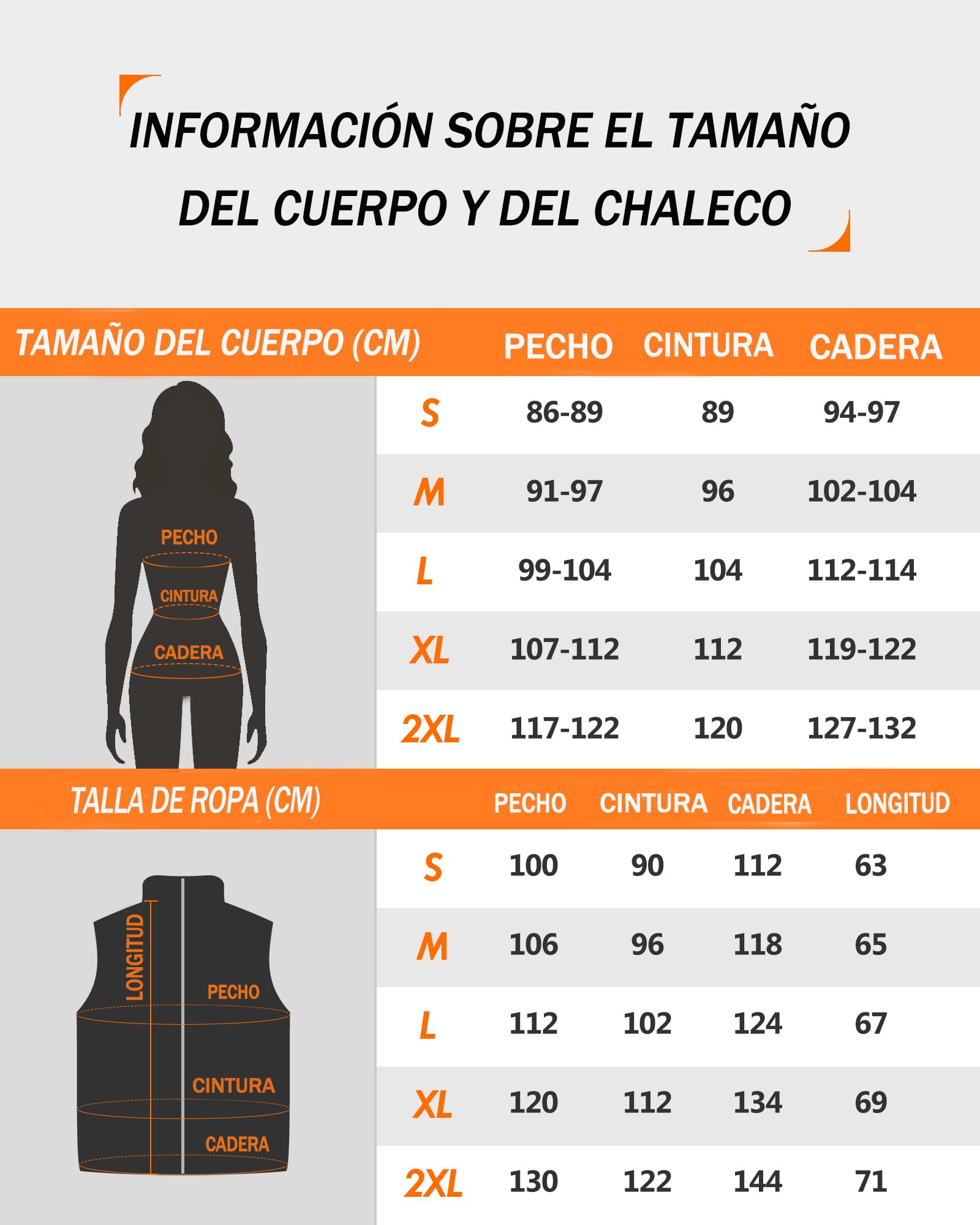 Chaleco Calefactable de Forro Polar para Mujer con Batería 7.4V 12000mAh, 8 Zonas de Calefacción, Chaleco Calefactable con 3 Niveles de Temperatura, Chaleco Calefactable para Esquí/Ciclismo