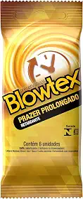 Blowtex Preservativo Retardante Com 6 Unidades