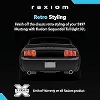 Vista 6 de Kit de arnés de luz trasera secuencial Raxiom con enchufe de ajuste y cable de reproducción automática. Compatible con Mustang 2005-2009