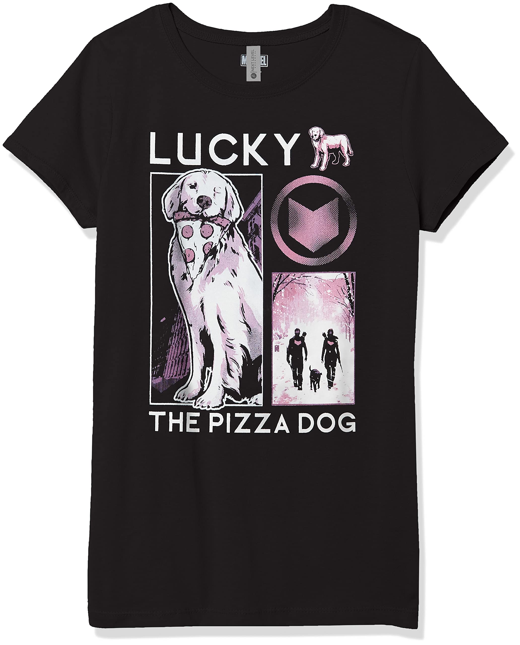 Marvel Mädchen Lucky Layout T-Shirt