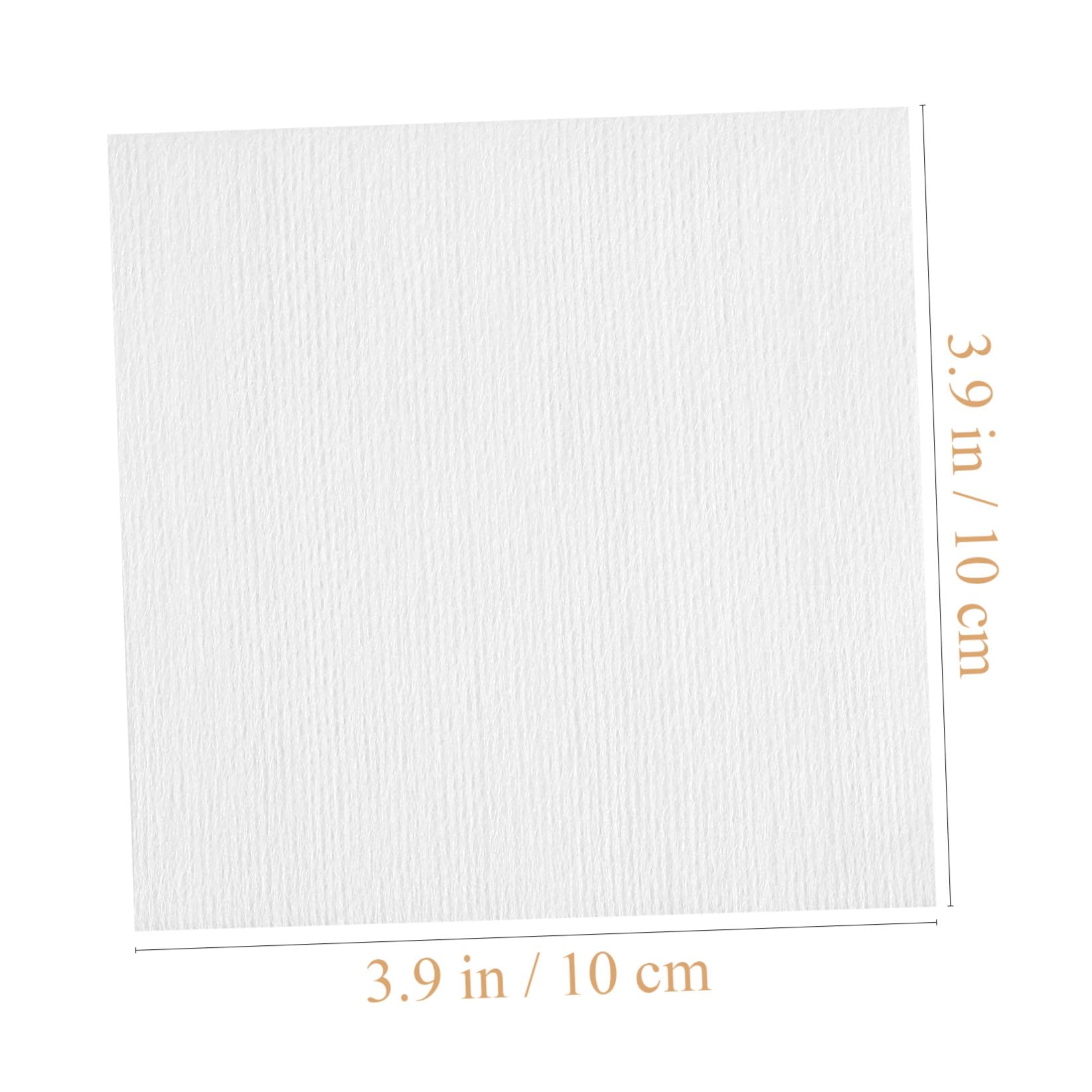 400 Stück Einweg Vlies Make Up Entferner Pads 10X10cm Atmungsaktive Gesichtsreinigungstücher für Empfindliche Haut