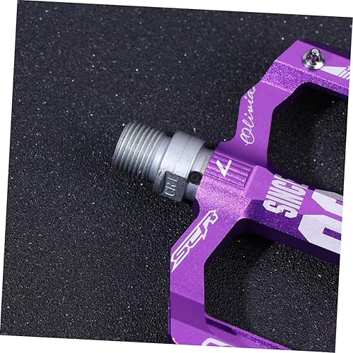 Miniatura 2 de YARNOW 1 par niños bicicleta accesorios pedales bicicleta de montaña pedal bicicleta de carretera pedales planos tacos pedal carretera pedales