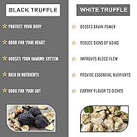 Vista 6 de PROFINE Truffle PRO - Café instantáneo arábica original, 12 hongos en polvo, súper mezcla con trufa blanca y negra 5000 mg -USDA Orgánico - Enfoque