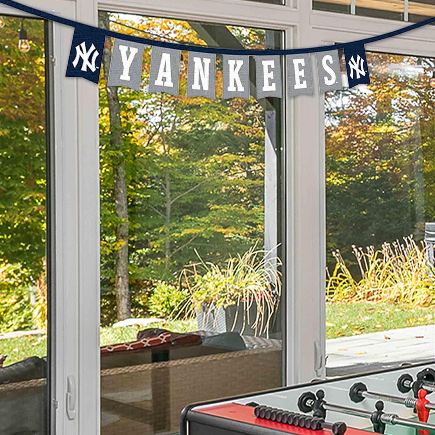 WinCraft NY Yankees Banner String Pennant Flags - Image 3