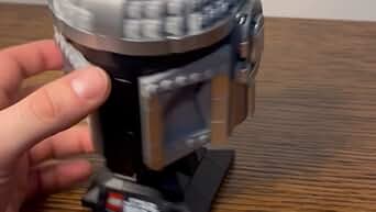 Lego Mandalorian Head Build review