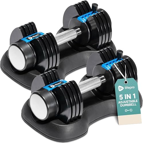 Adjustable Dumbbells Set