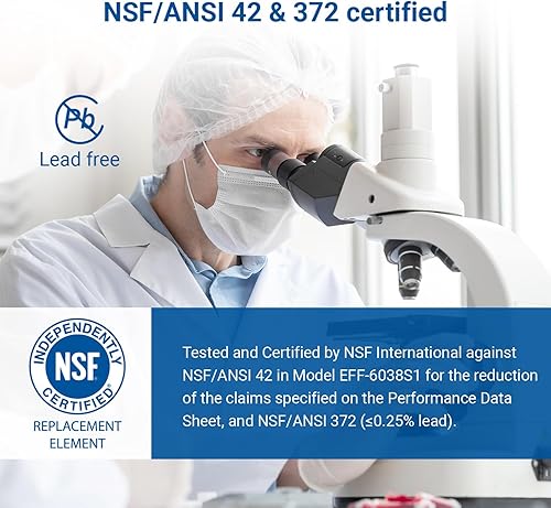 Miniatura 3 de Maxblue MB-F38 Repuesto para W10295370A, Everydrop Filter 1, EDR1RXD1, EDR1RXD1B, P8RFWB2L, P4RFWB, Kenmore 46-9081, 46-9930, filtro de agua para