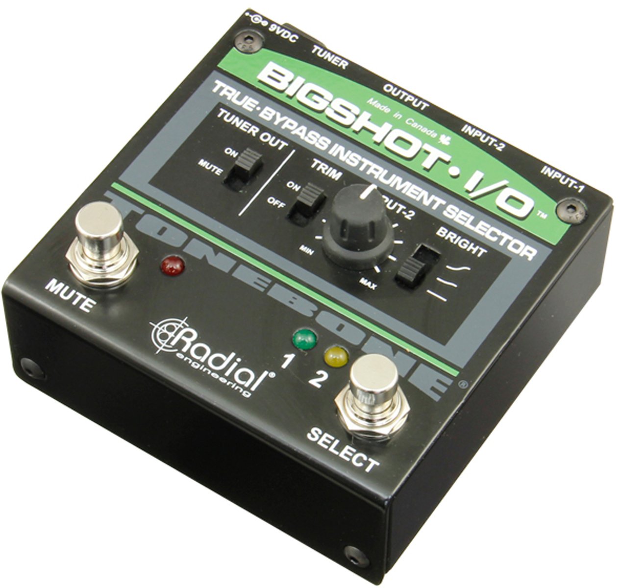 BigShot RADIAL ギター i/o Selector Instrument True-Bypass O I BigShot Radial Amazon.com: ギター