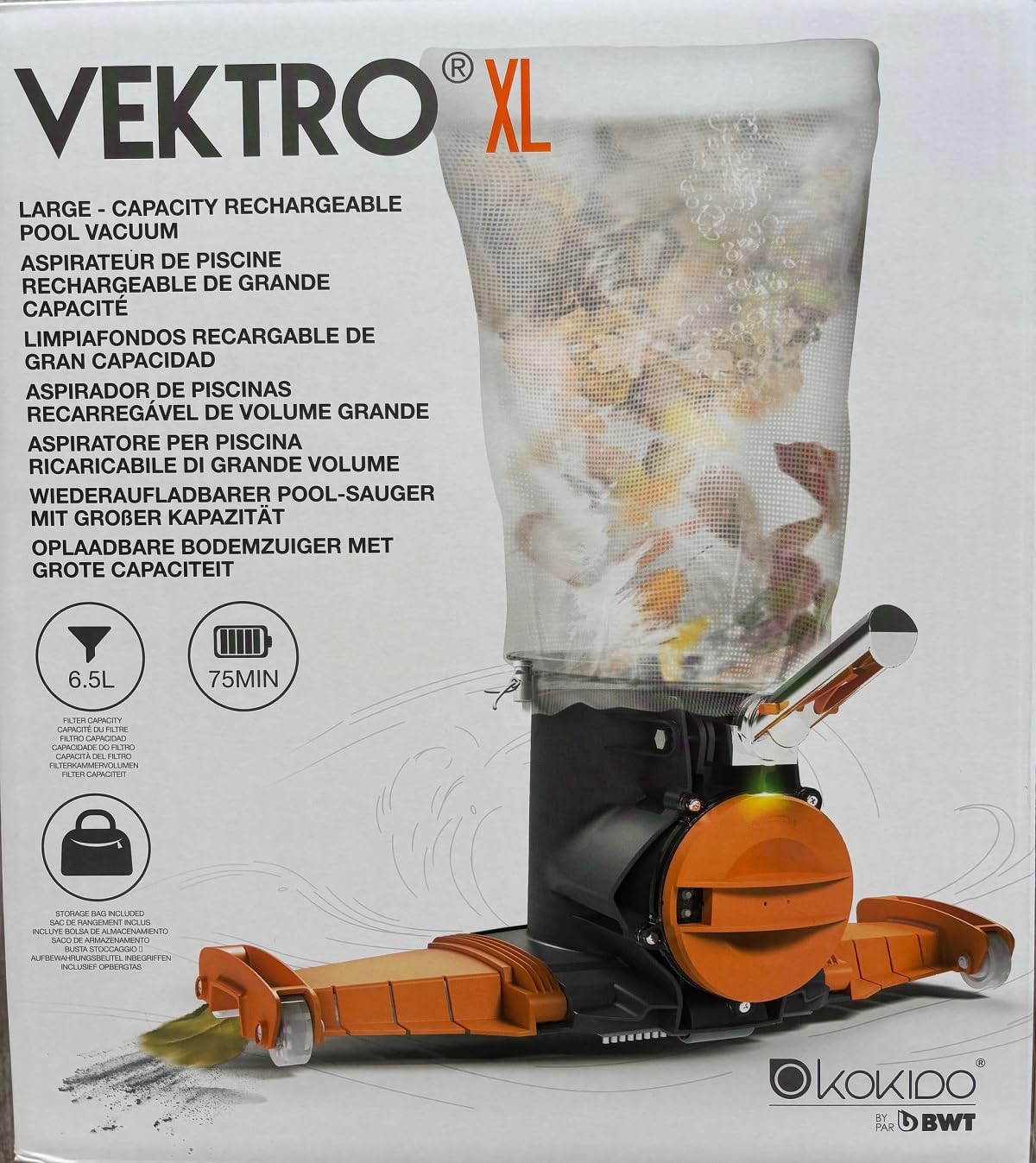 Aspirateur De Piscine Électrique Rechargeable - EV104CBX